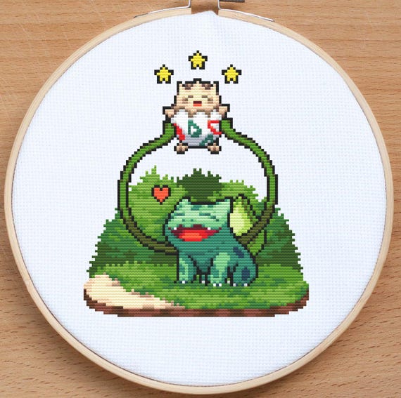 フシギダネ ポケモン クロスステッチ トゲピー ポケモン パターン 簡単