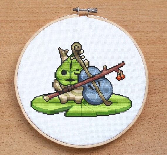 Makar Korok Cross Stitch Pattern Zelda Embroidery Wind Waker