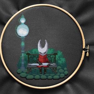 Hollow Knight Cross Stitch Hornet Pattern Cross Stitch Videogames Bordado Fácil PDF Hollow Knight Download