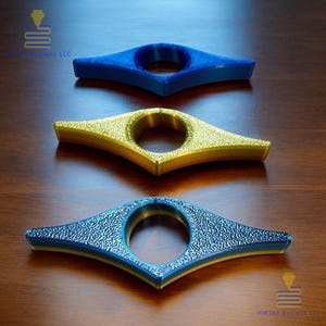 3 Pcs Silk - Page Holder for Book Lovers - Large Thumb Ring Hole, Book Accessory - Plastic, Random Multiple Colors w/Each Order!