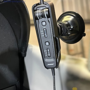 Suction Cup Mount For Bose A30 Aviation Headset Controller