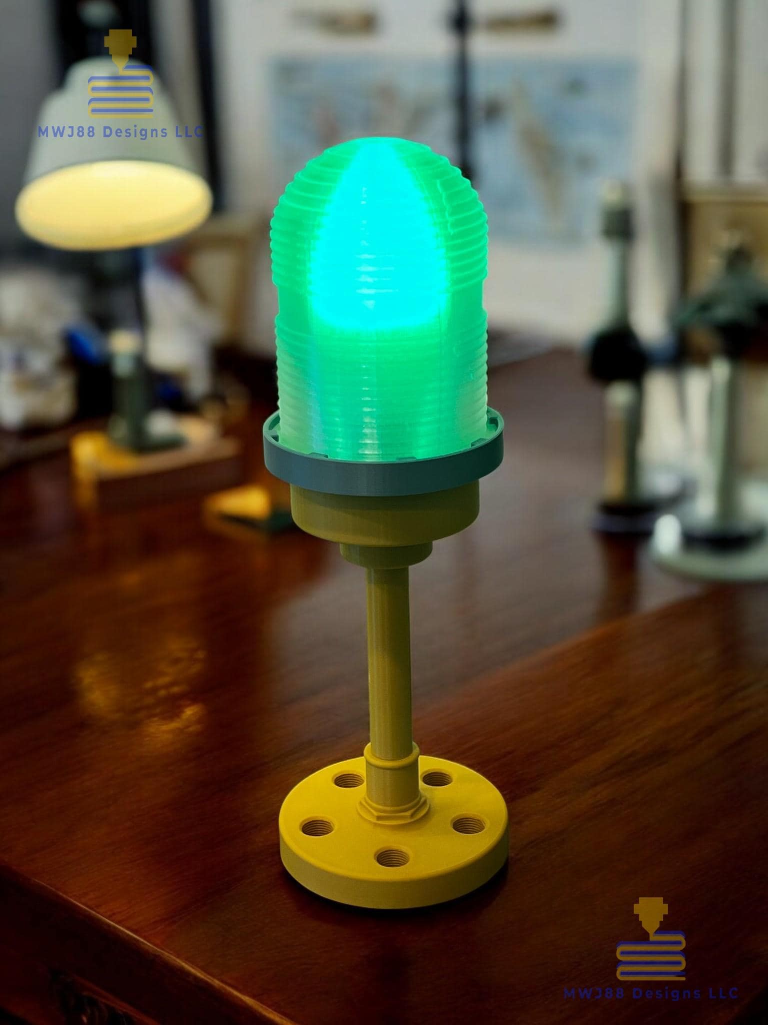 120V 空港滑走路誘導路模型ライトランプ - 色が変わるLED電球！ - 120V