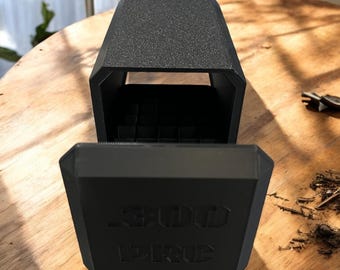 スライド式弾薬ケース - .300 PRC - 50発 - 弾薬収納弾丸ボックスケース - 50発 - 複数の色をご用意!