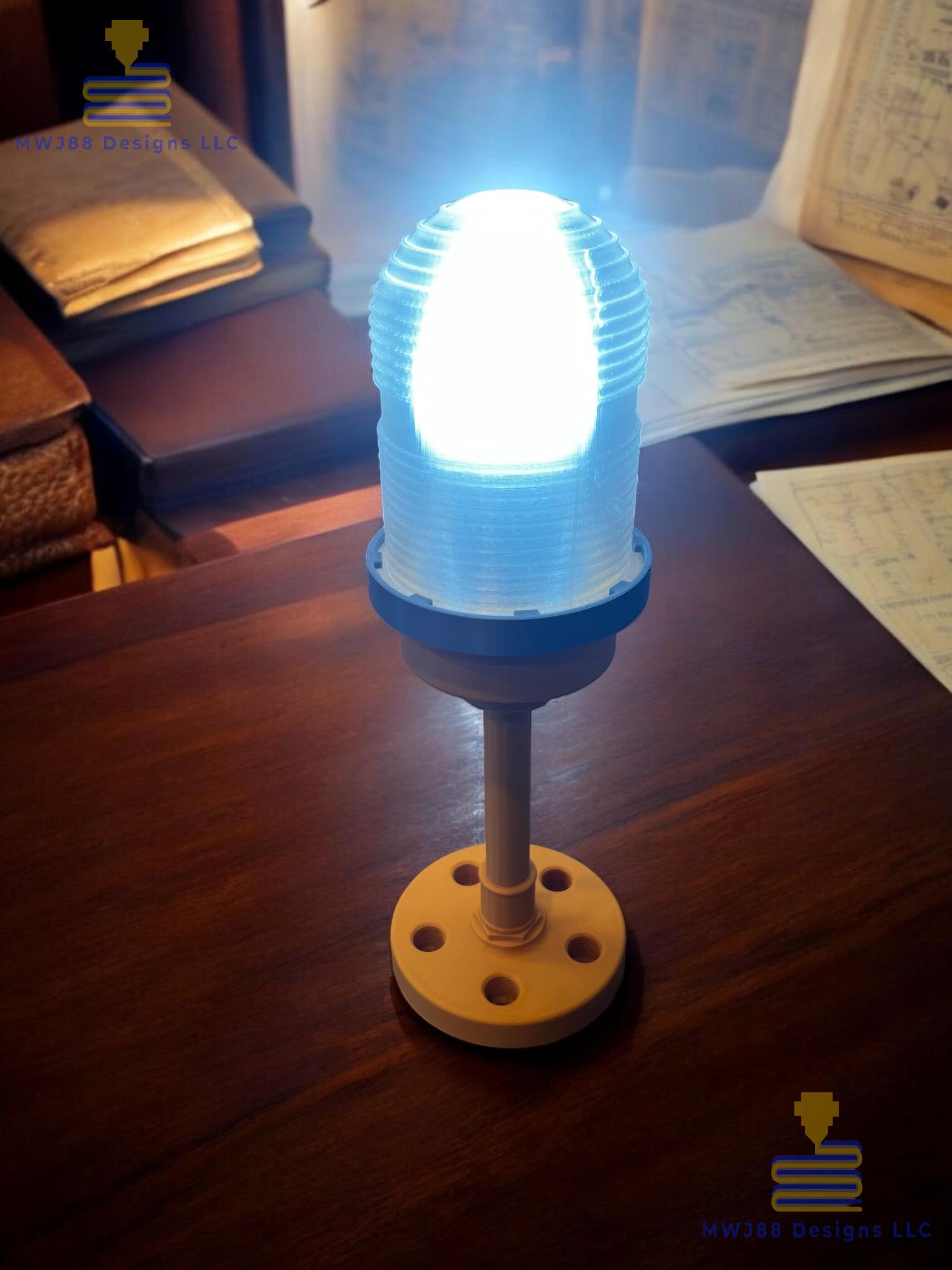 120V 空港滑走路誘導路模型ライトランプ - 色が変わるLED電球！ - 120V