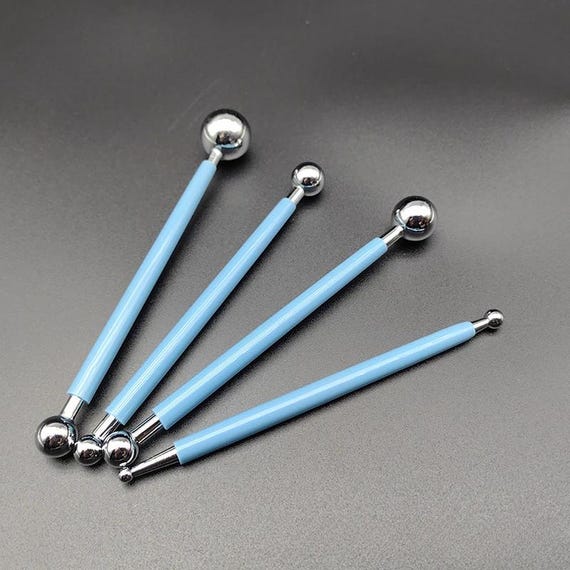 Cyrank Pinze per Immersione Strumenti di smaltatura, Strumento di Ceramica in Acciaio Inossidabile Strumento per scolpire l'argilla in Ceramica Strumento per Modellare l'argilla Strumenti di Scultura