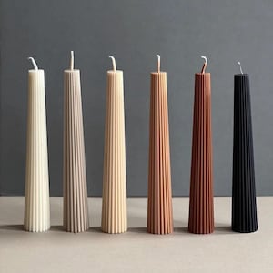 アクリルキャンドルモールド、ストライプ柄、再利用可能、耐熱テンプレート、DIY手作りキャンドル、成形ホルダー、教会、結婚式の装飾用