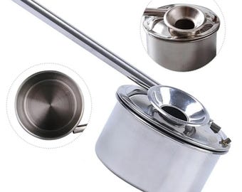 100ml Stainless Steel Pottery Glaze Painting Sprayer, Long Handle, Atomizer for DIY Ceramic Model Making, Vase Coloring, Blowing Glaze Spray