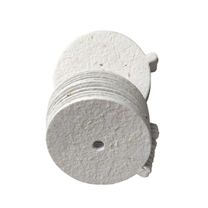 Growing Seed Paper Candle Dust Covers, Biodegradable Pull Tab Lids