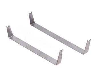 2 piezas, herramienta para hacer bases redondas de acero inoxidable, cabezales dobles, para modelar arcilla cerámica hecha a mano, herramienta para reparar pies, accesorios para hacer