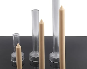 DIY Church Candle Mold, Long Pole Cylinder Candle Making Kit, Acrylic Plastic Candlelight Mold, DIY Handmade Pencil Candle