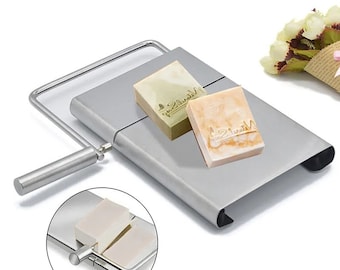 Stainless Steel Single Wire Soap Cutter, Creative Soap Slicer, Wire Slicer Practical Loaf Mold Soap Cutting Tool, DIY Soap Making Supplies