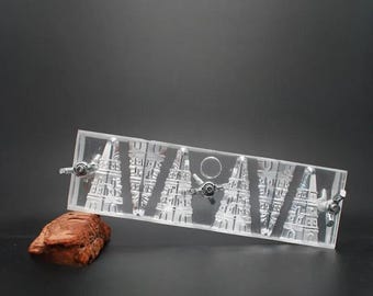 Tower Incense Mold, Acrylic, Various Sizes, Cone Maker, Aromatherapy Making Accessories, Home Fragrance Tool, Tea Ceremony Craft Shaping Kit