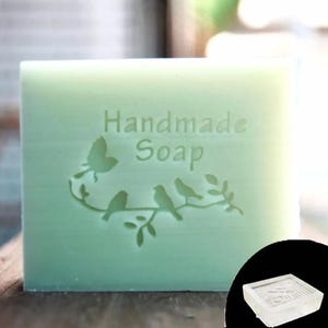 Tvålstämpel, klar akryl djur fågel engelska alfabetet bokstäver mönster lera prägling försegling heminredning harts avtryck hantverk avtryck