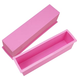 Rectangular Soap Loaf Molds, Flexible Silicone, Multiple Sizes, Non-Stick, Heat-Resistant Cake Pastry Baking Accessories, Craft Making Tools