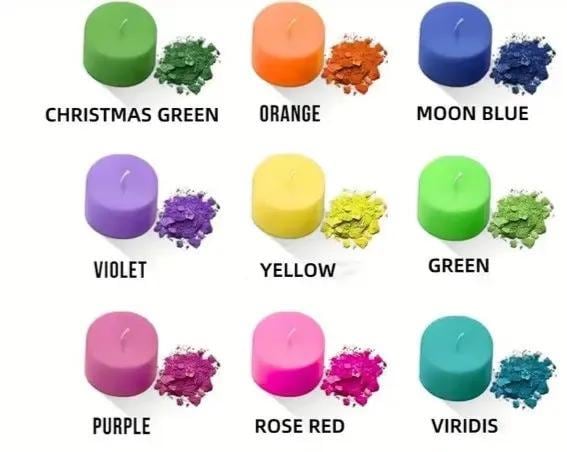 Cera Liquida Per Candele 6 Colori – 10 Ml Per Colore, Alta Concentrazione, Per Cera Di Soia, Paraffina, Gel, Fai Da Te - 2