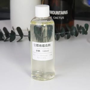 Aceite abrillantador de superficies de velas (100 ml), no ignífugo, para dar brillo a las velas, barniz brillante, decoración de aromaterapia.