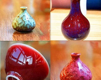300ml, Pottery Mineral Glaze, Lead-free, Medium Temperature, for DIY Handmade Ceramic Vase, Hand Painting Tool, Artist Porcelain Coloring