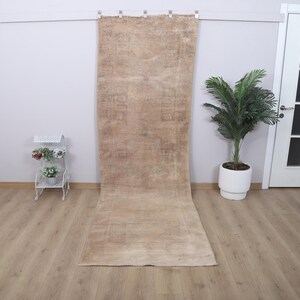 100x300 Teppich Läufer,Türkischer Teppichläufer,Vintage Teppich Läufer,Anatolischer Teppich,Neutral Läufer,Handgewebter Teppich,Wollteppich,28001