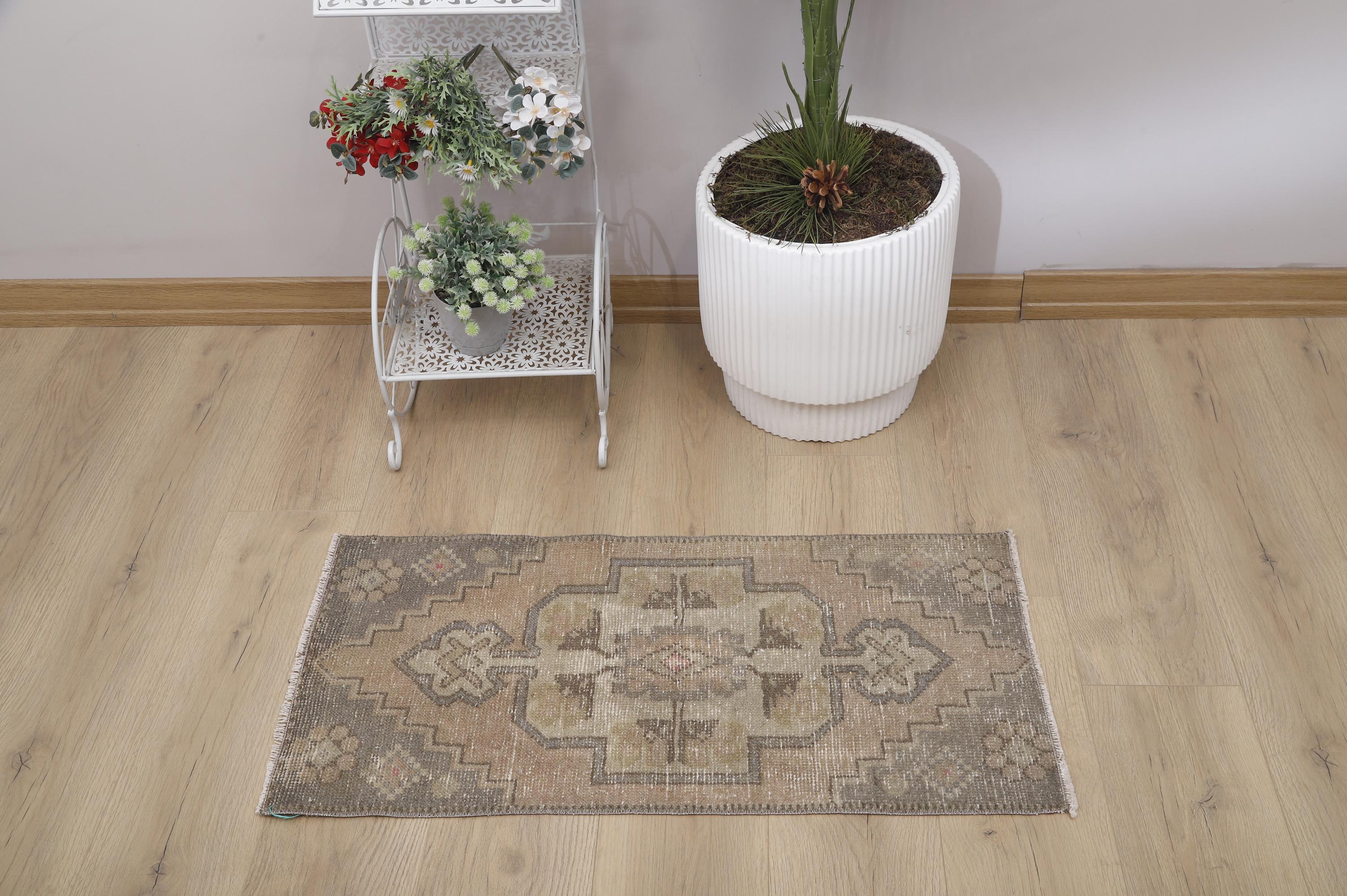 Handmade Oushak Mini Rug: 2x3 Vintage Turkish Cotton Wool Rug - Etsy