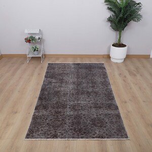 Turkish Vintage Rug, Handmade Rug, Vintage Oushak Rug, Bohemian Rug, Soft Rug,  4x7 Vintage Rug, Oushak Rug,4x7 Turkish Rug,Area Rug,25700
