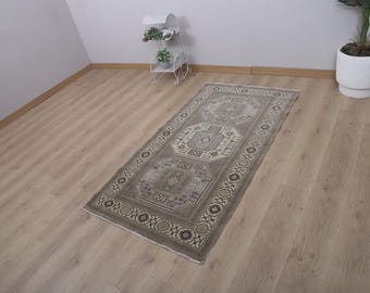 Tapis vintage Turquie, tapis doux 3 x 6, tapis naturel, tapis délavé, tapis bohème, tapis de salon, tapis antique, tapis turc 3 x 6, tapis vintage, tapis anatolien, 34806