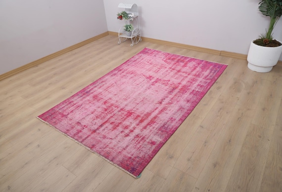 Handmade Wool Anatolian Rug: 5x7 Vintage Bohemian Turkish Rug - Etsy