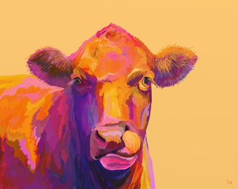 Yellow Mama Cow