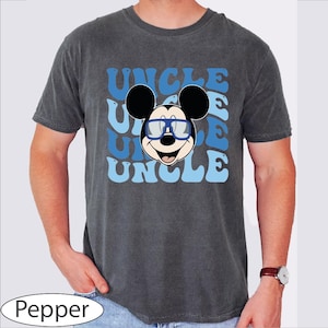 Disney Uncle Mouse Shirt, Family Mouse Shirt, Disneyland Tee, Magic Kingdom Shirt, Disney Trip Tee, Pregnancy Announcement Tee, Gift for His