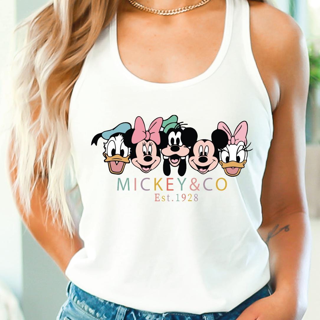 Mickey Mouse Tank Top - Etsy