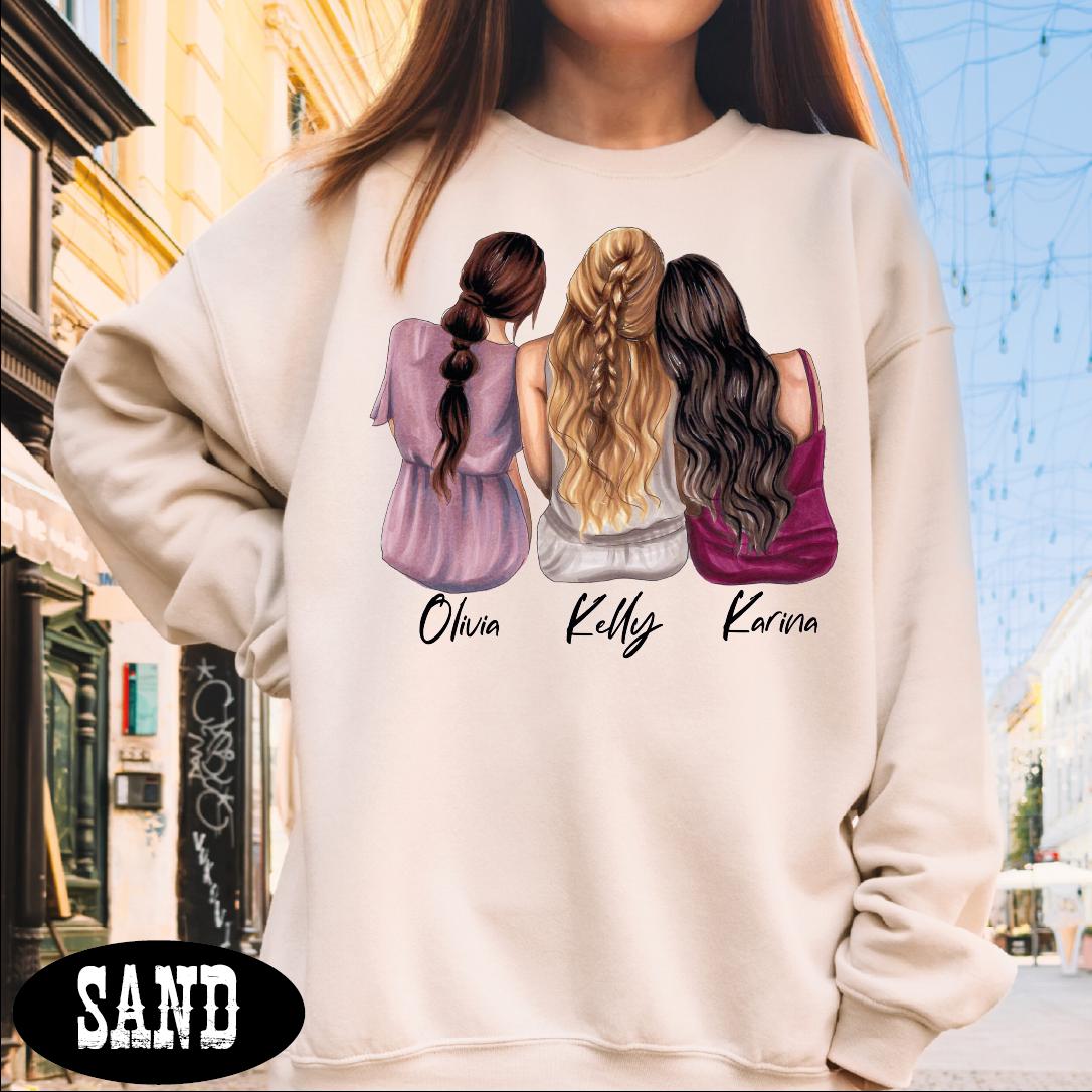 Three Best Friends Hoodie