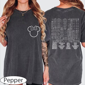 Interactive Disney Shirt, Waiting In Line Puzzle T-Shirt, Disney Dad Shirt, Disney Mom Shirt, Family Vacation Shirt, Word Search Shirt, BP