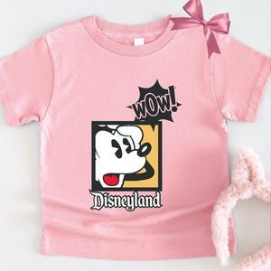 Mickey Mouse Wow Shirt, Disneyland Shirt, Magical Kingdom Shirt, Adult Youth Toddler Shirt, Disney Family Trip Shirt, Boys Girls Disney Tee