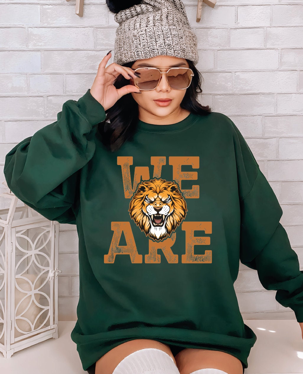 Lions Sweatshirt, Lions School Spirit Sweatshirt, Lion Mom Sweater