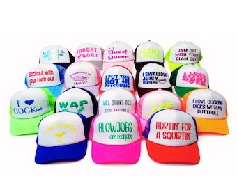 Gorras de camionero divertidas para despedida de soltera, gorras personalizadas con estampado abullonado para despedida de soltera, gorra de camionero personalizada para viaje de chicas 2026