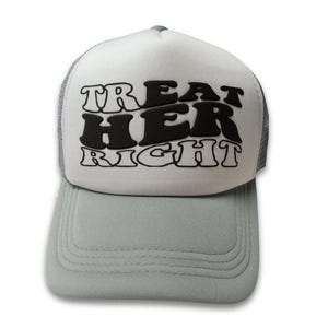 Funny Trucker Hat, Eat Her Right inappropriate Hat, Custom Bachelor Party Funny Saying Hats Humor Novelty Gift, Unhinged Mens Snapback Cap