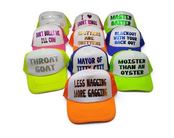 Bride Trucker Hat | Bachelorette Party, Bridal Party, Girls Trip Custom Hats