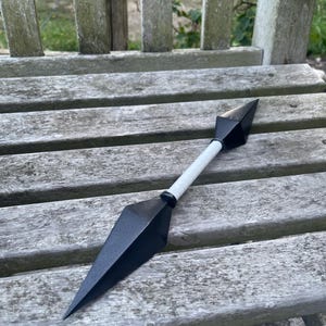 Japanese Double Sided Kunai Complete Replica, 3D Printed Cosplay Prop
