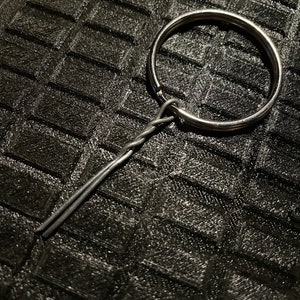 Replica 40mm grenade pin for props and cosplay / roleplay / airsoft