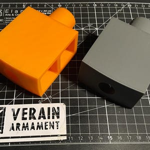 R6 Siege Maverick Ar15.50 Muzzle Brake Attachment prop replica, 3D Printed
