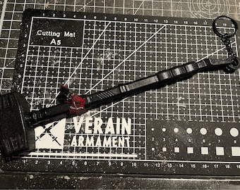 Mini sledge SAS (RB6S) breaching hammer caber keyring/ backpack charm, 3d printed and painted