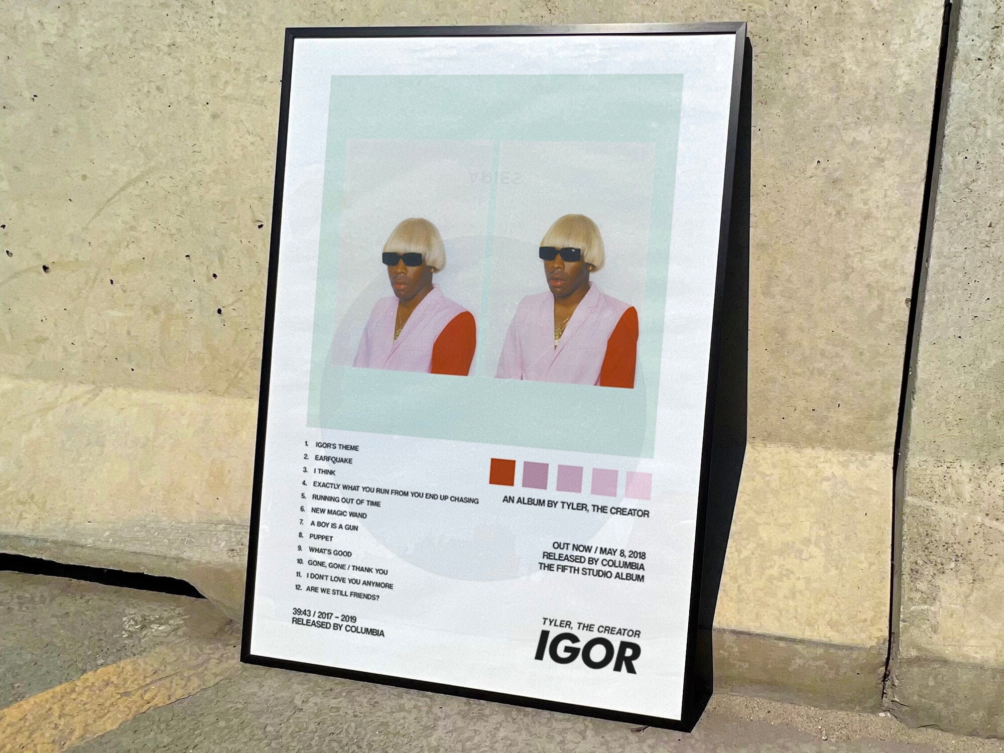 Igor by Tyler the Creator Album Posters – thepostercorner