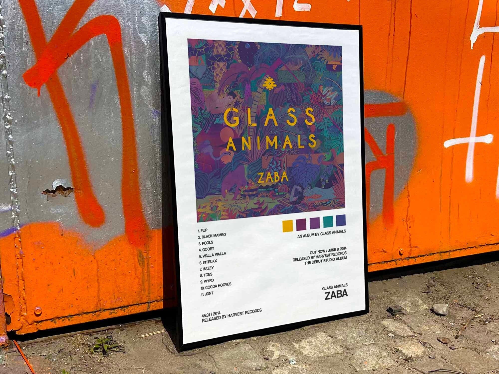 Glass Animals zaba Album Cover Poster 2 Etsy