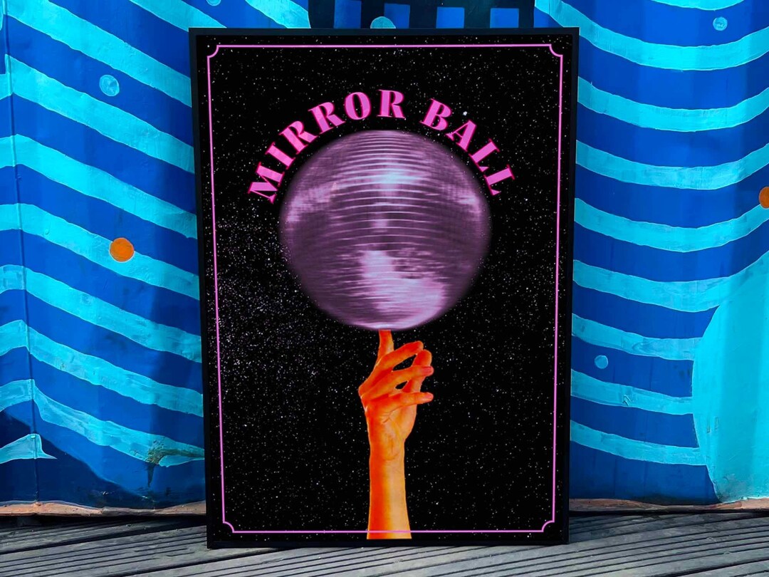 Taylor Swift mirrorball Album Cover Poster 10 Etsy