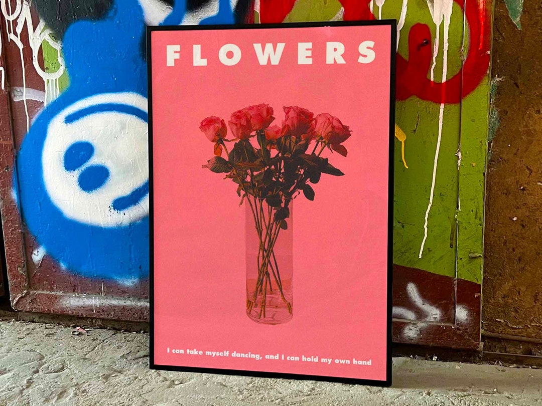 Taylor Swift flowers Album Cover Poster 1 Etsy