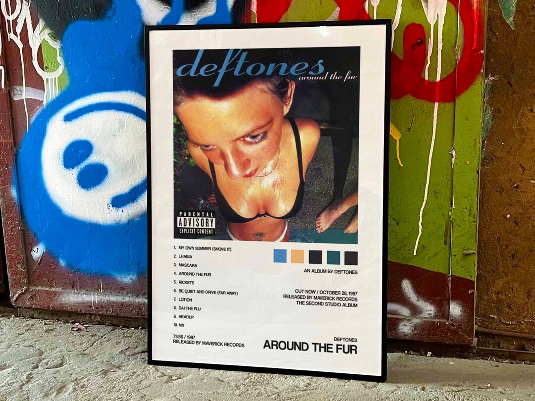 Deftones around the Fur Album Cover Poster 2 Etsy