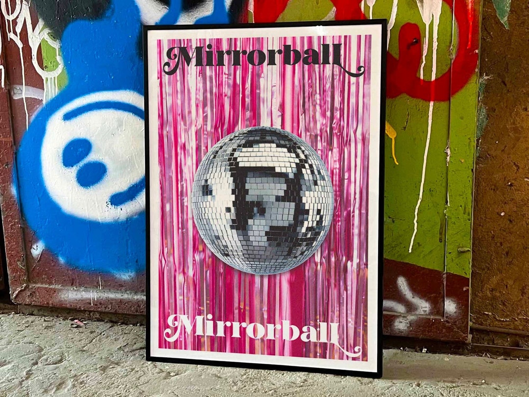 Taylor Swift mirrorball Album Cover Poster 1 Etsy