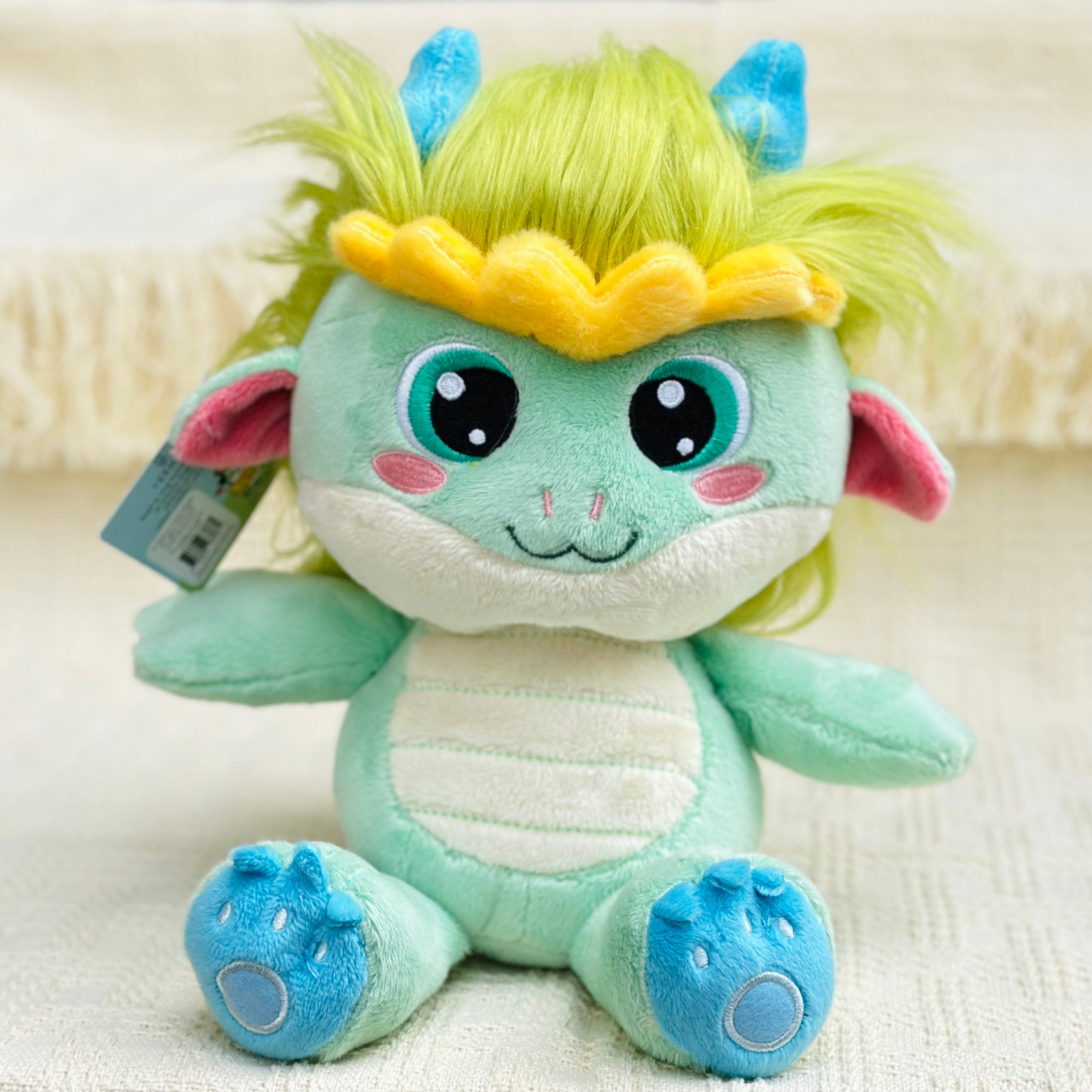 Peluche Dragon Stormfly Plush Stuffed Animal Toy 7 Inch 