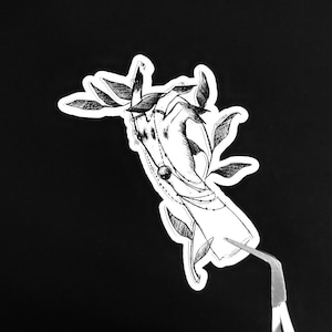 Adesivo de vinil Witch Hand Witchy
