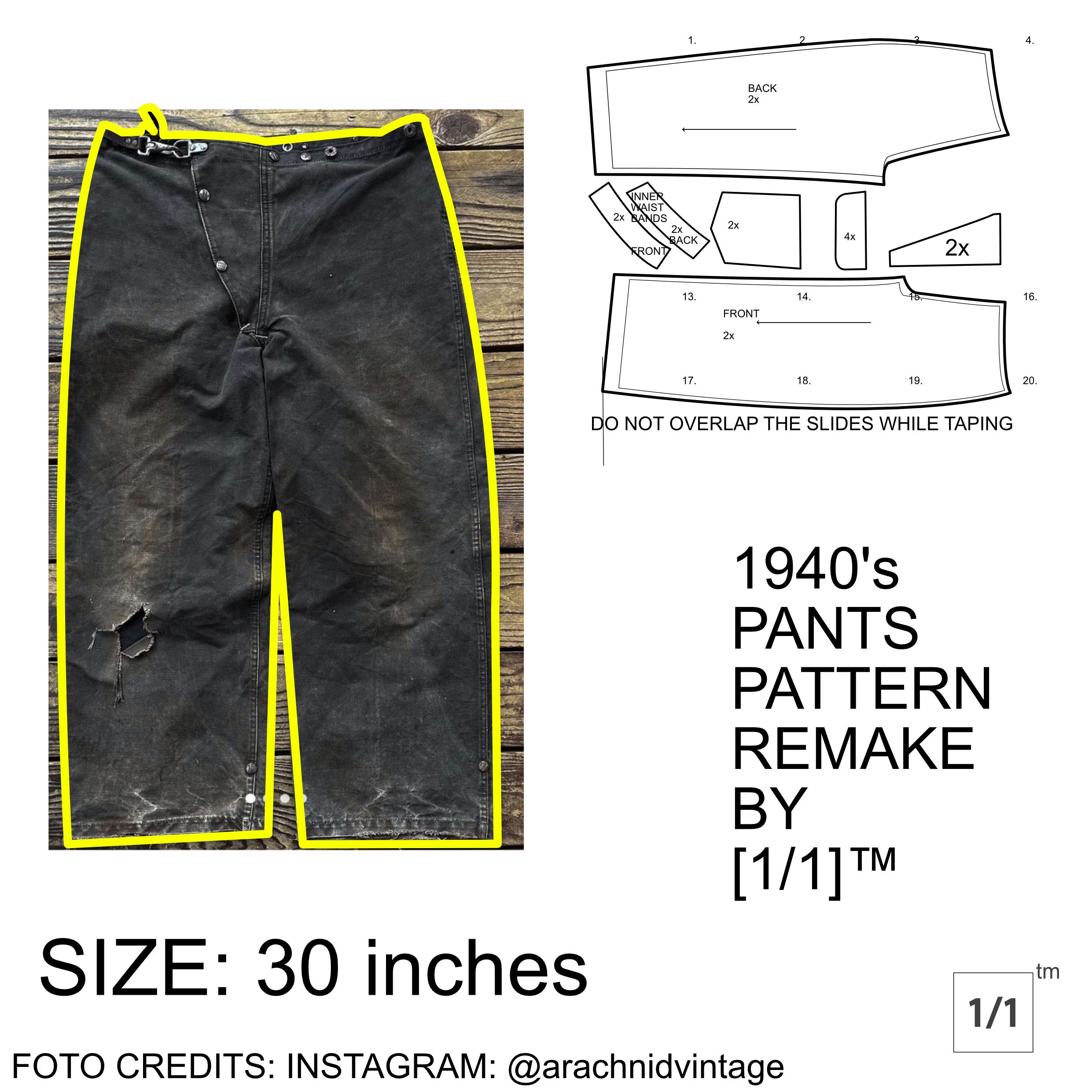 1940's 1950's vintage jeans - Etsy 日本