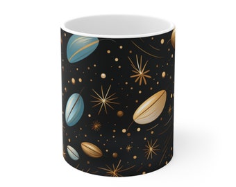 Op Celestial Coffee geïnspireerde mok 11oz